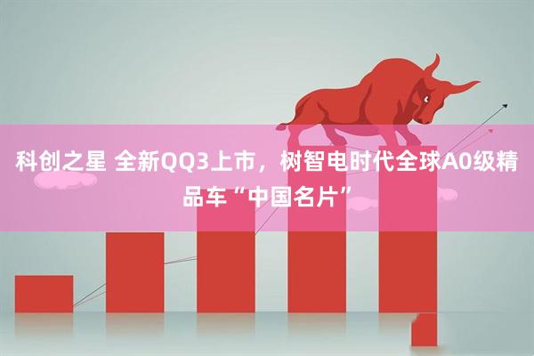 科创之星 全新QQ3上市，树智电时代全球A0级精品车“中国名片”